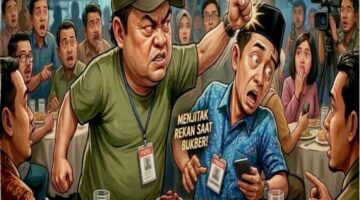 Diduga Tak Ber’Etika dan Ber’Adab, Oknum Wartawan “JITAK KEPALA” Rekan Seprofesi Didepan Publik Saat Acara Bukber~Marwah dan Profesionalisme Pers Dipertanyakan Publik!