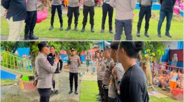 Polres Pelalawan Amankan Wisata di Pangkalan Kerinci, Pastikan Liburan Aman dan Nyaman