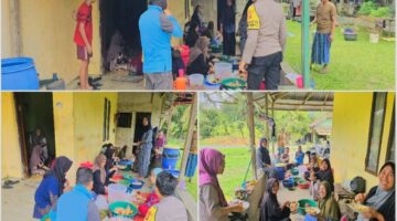 Bhabinkamtibmas Desa Angkasa Hadir di Tengah Warga, Edukasi, Kepedulian, dan Kebersamaan Jadi Kunci Jaga Kamtibmas