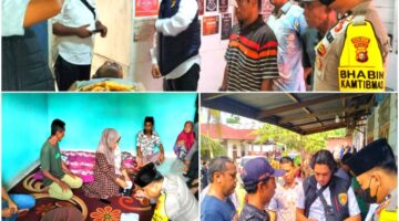 Bhabinkamtibmas Desa Angkasa Respons Cepat, Tangani Dugaan Warga Bunuh Diri Secara Humanis dan Profesional