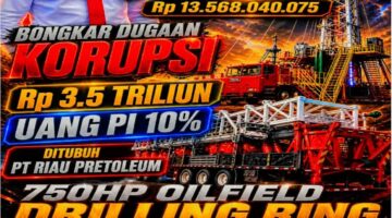 Skandal Korupsi PT.Riau Petroleum Rp3,5 Triliun “Mengendap”!: Prof.Dr.Sutan Nasomal,S.H,.M.H.: Desak Ketegasan Presiden RI 