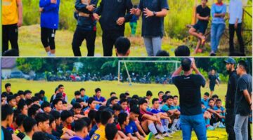 Ratusan Atlet Ikuti Talent Detection PSSI Pelalawan, Wazir Syah Siapkan Generasi Emas Sepak Bola Daerah