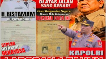 Prof.Dr.Sutan Nasomal Desak Negara dan APH Jangan Tutup Mata Terkait Dugaan Dokumen Pendidikan Bermasalah Bupati Rohil
