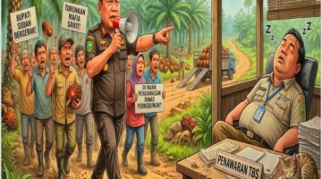 Bupati Sudah Bergerak, Lalu Di Mana Pengawasan Dinas Perkebunan? Harga TBS Sawit di Pelalawan Masih Menjadi Sorotan